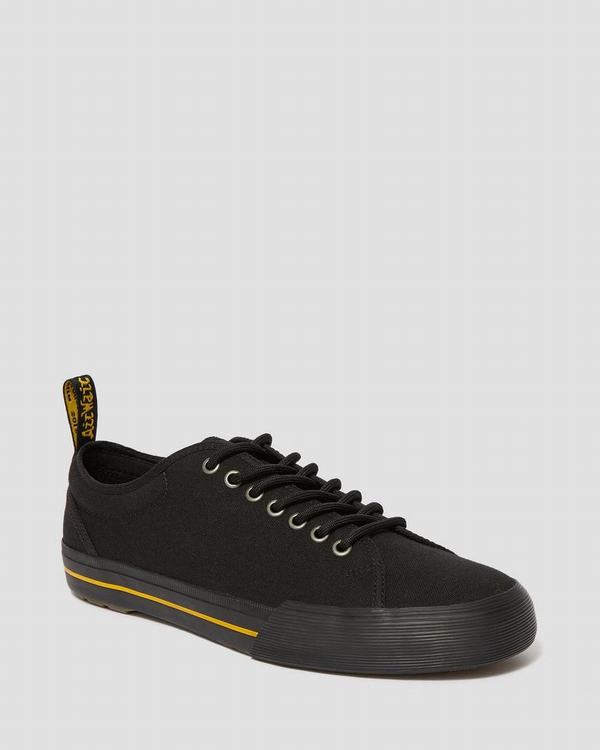 Dr Martens Dámské Tenisky Vontil Canvas Černé, CZ-573419